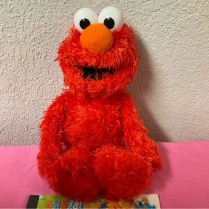 Sesame Street Elmo Plush - Bright Red with Orange Nose